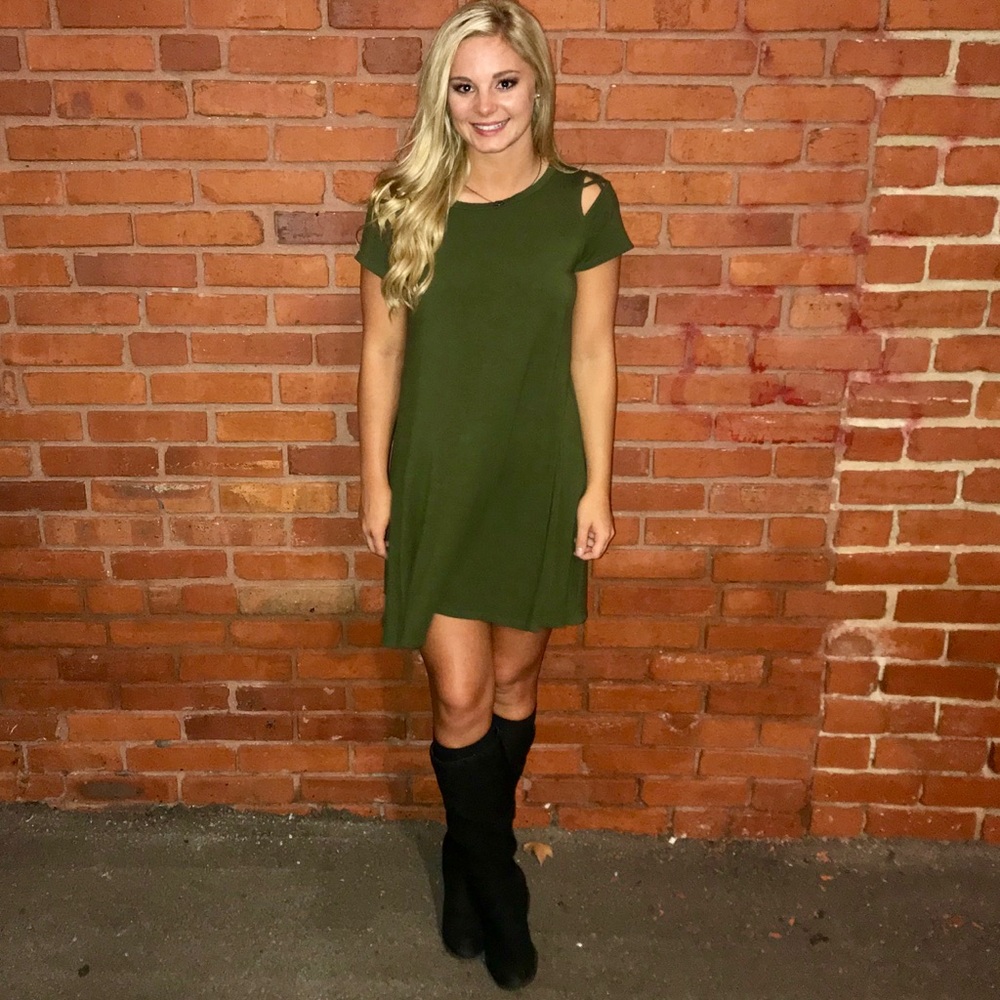 Green dress